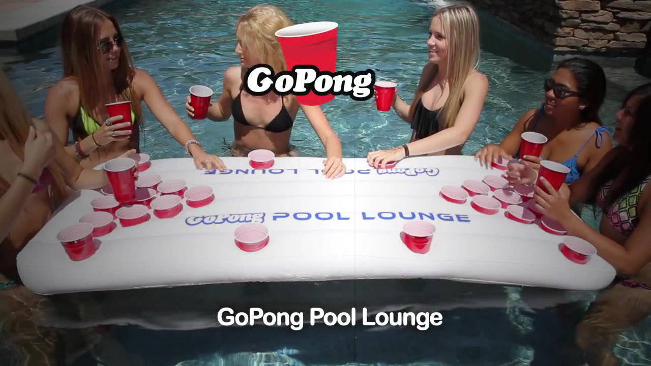 floating pool pong table